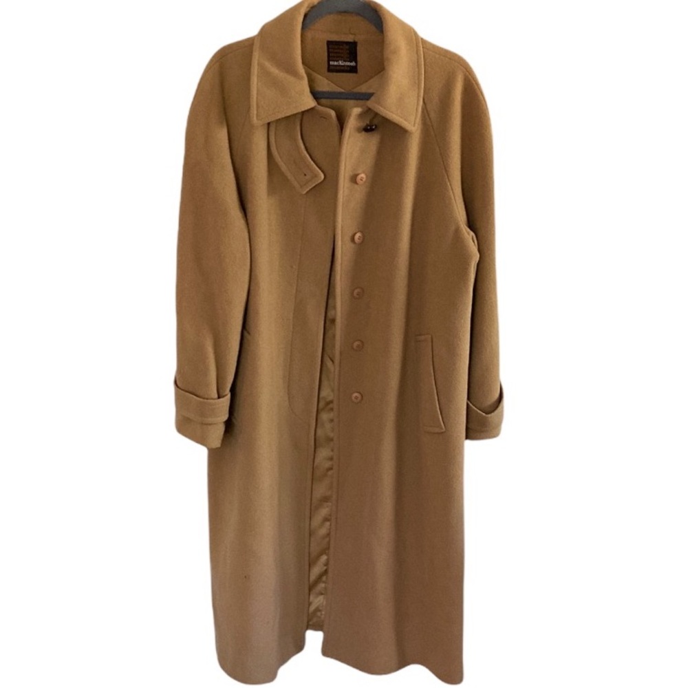 Montello MacKintosh Vintage Camel Wool Coat